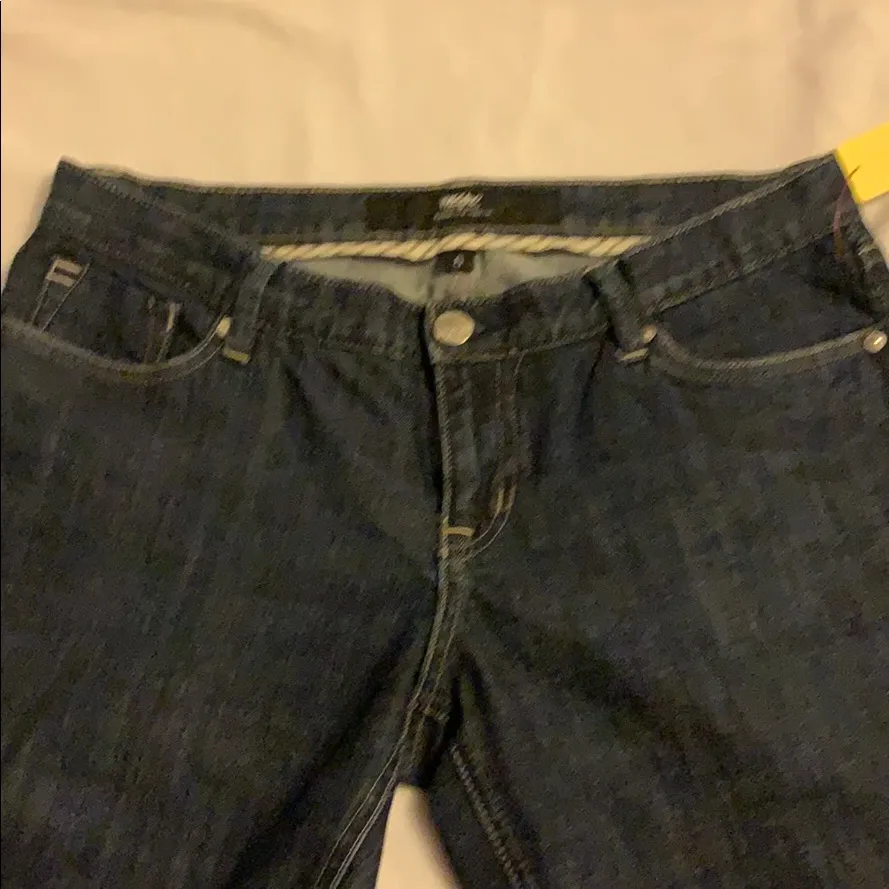 Mossimo Premium Denim Blue Jeans Bootcut Size 6 - Image 4