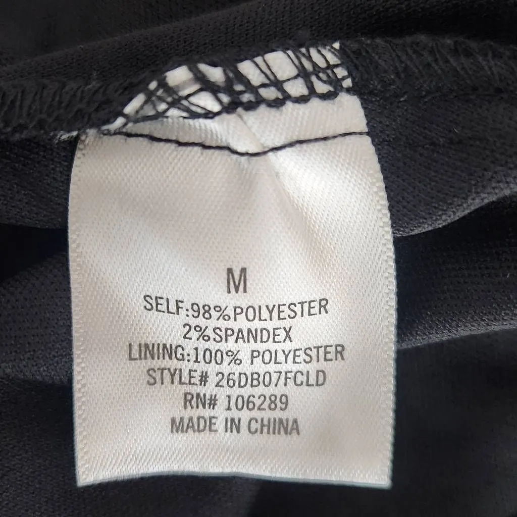 Francesca's Mi Ami Black Mini Dress with Ruffle Detail NWT Size Medium - Image 10