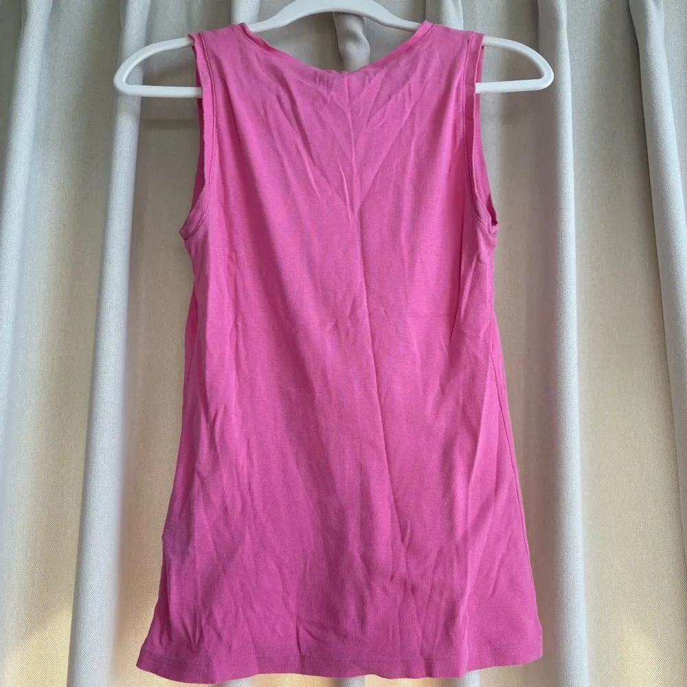 Ralph Lauren pink cotton logo tank top - Image 5