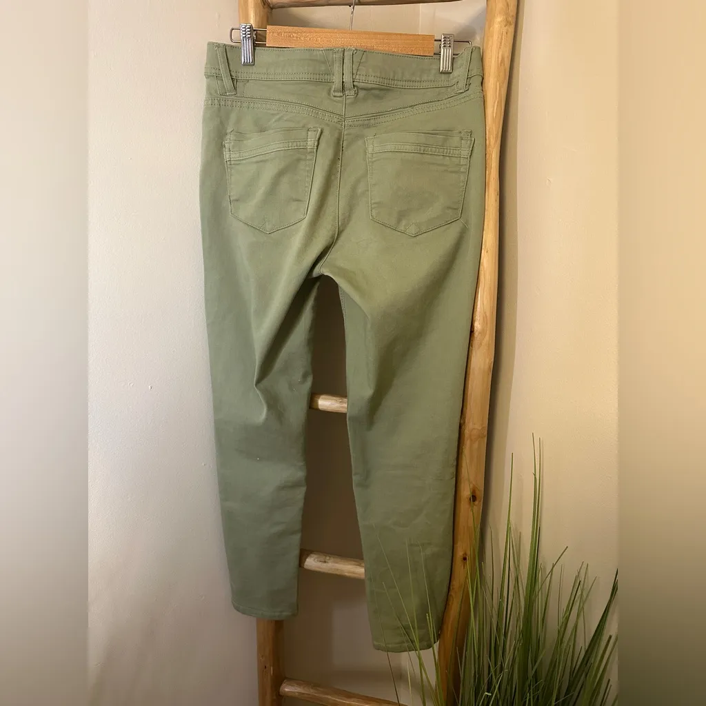 Democracy - Ab"solution Ankle Skimmer Pants 4 Dark Seagrass - Image 3