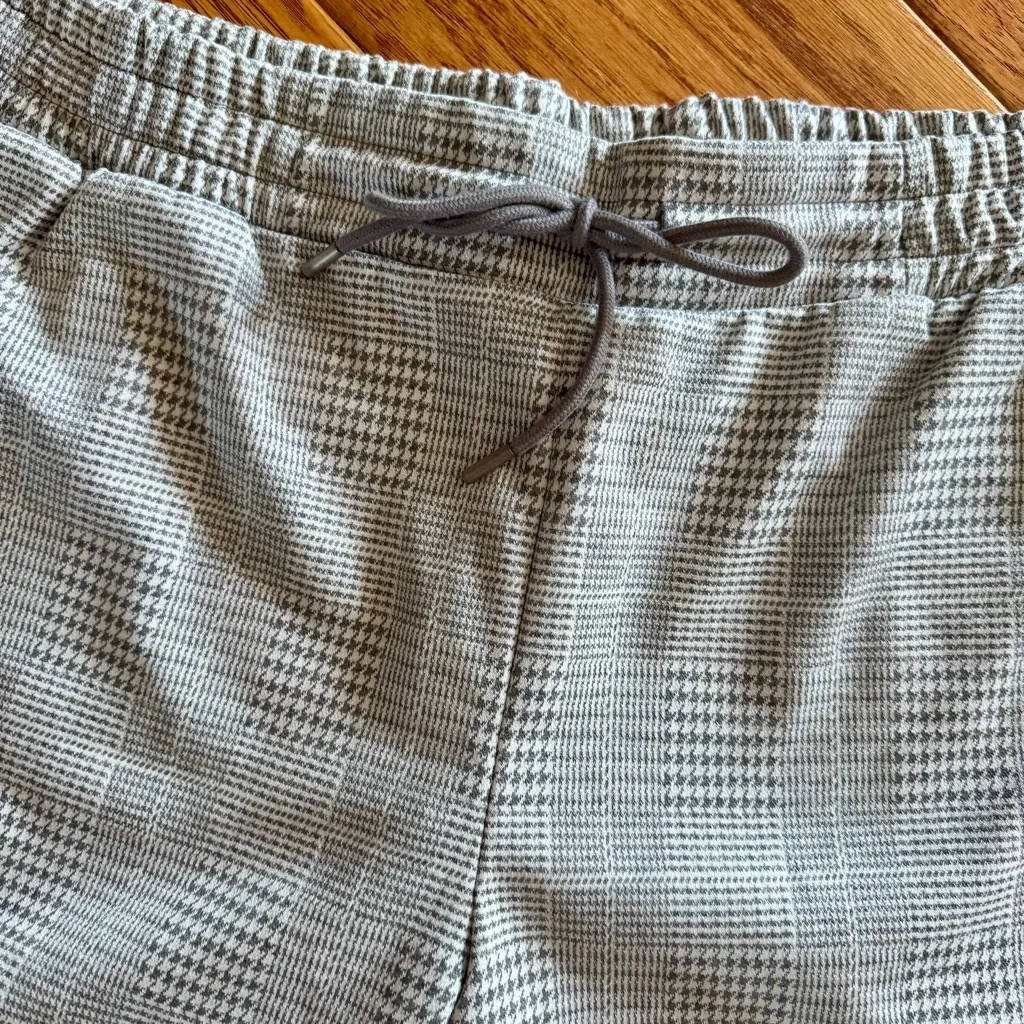 A New Day Pull On Pants Women’s Large Herringbone Elastic Waist Casual Office - Image 2