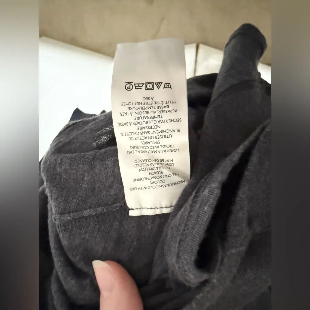 NWOT Free People x We The Free It's A Secret Long Sleeve Tee Gray Size Small - Image 7