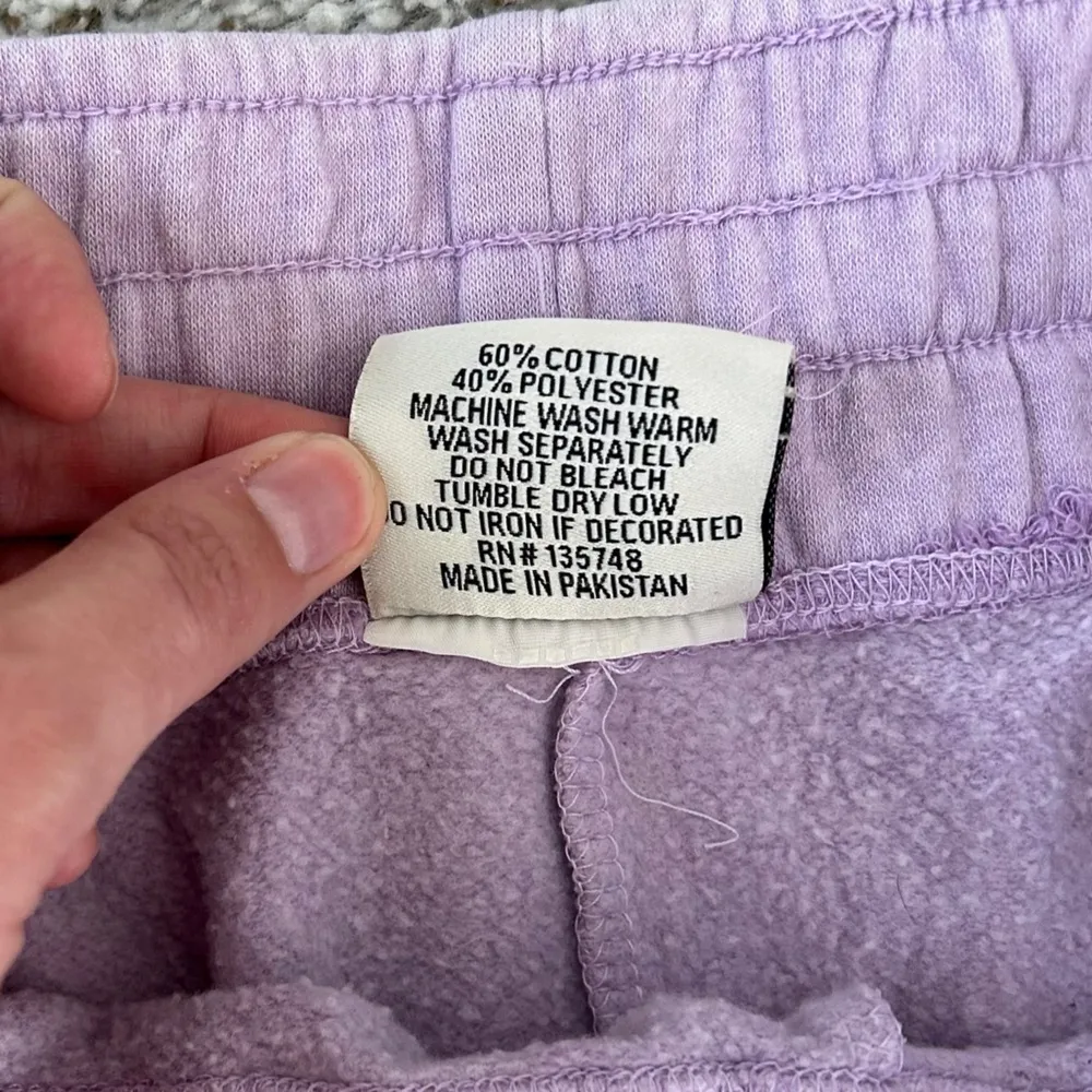 Tsunami Surf Shop Myrtle Beach Purple Lavender Joggers Sweatpants Comfy XL - Image 3