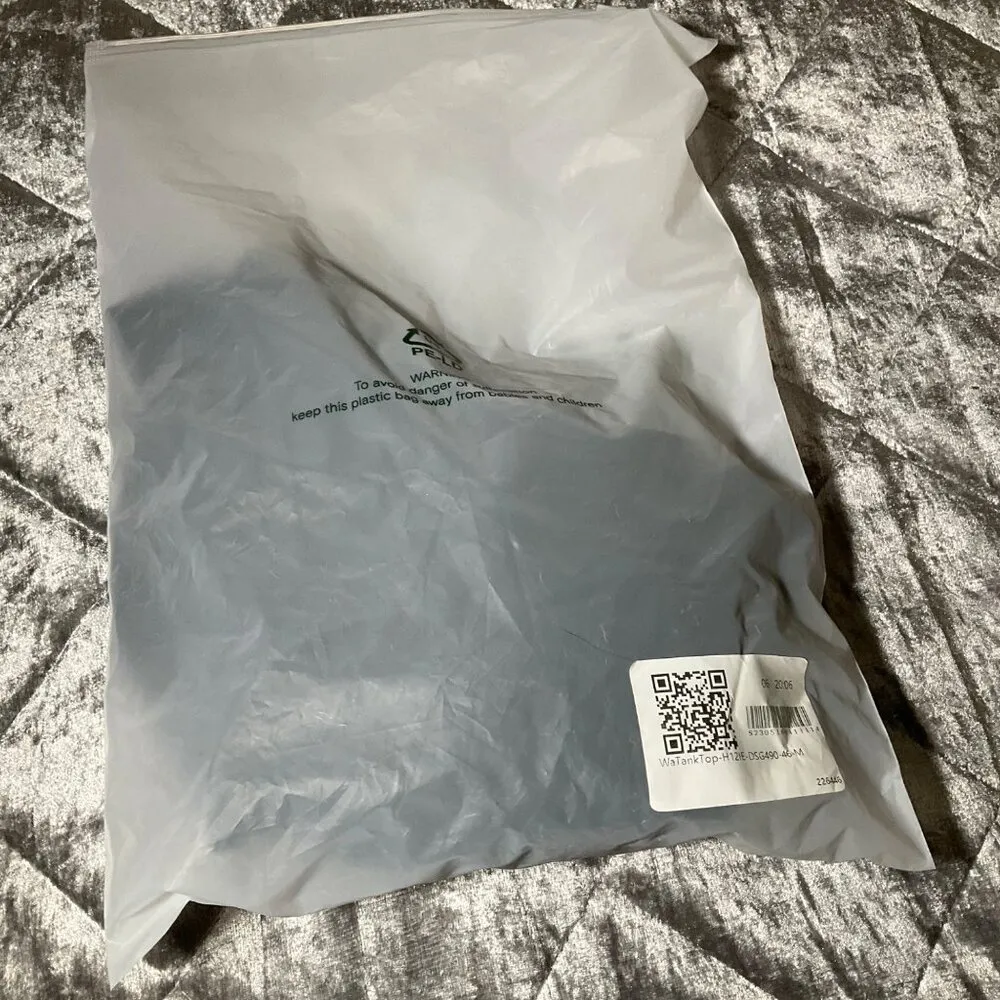 Halara Women's Black Athletic Tank Top Crisscross Design Medium Polyester & Span - Image 5