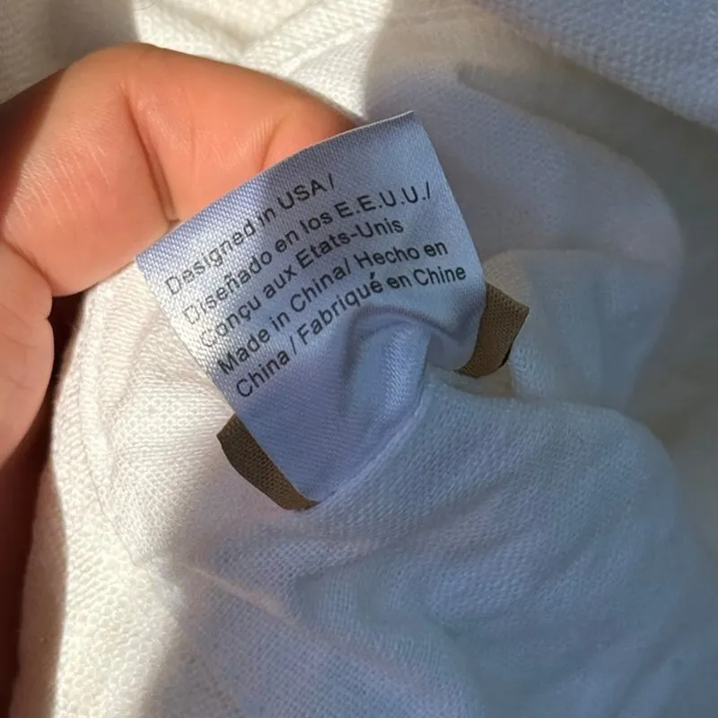 Flora Bella Quinn Linen Cotton‎ Hat Flora White - Image 5