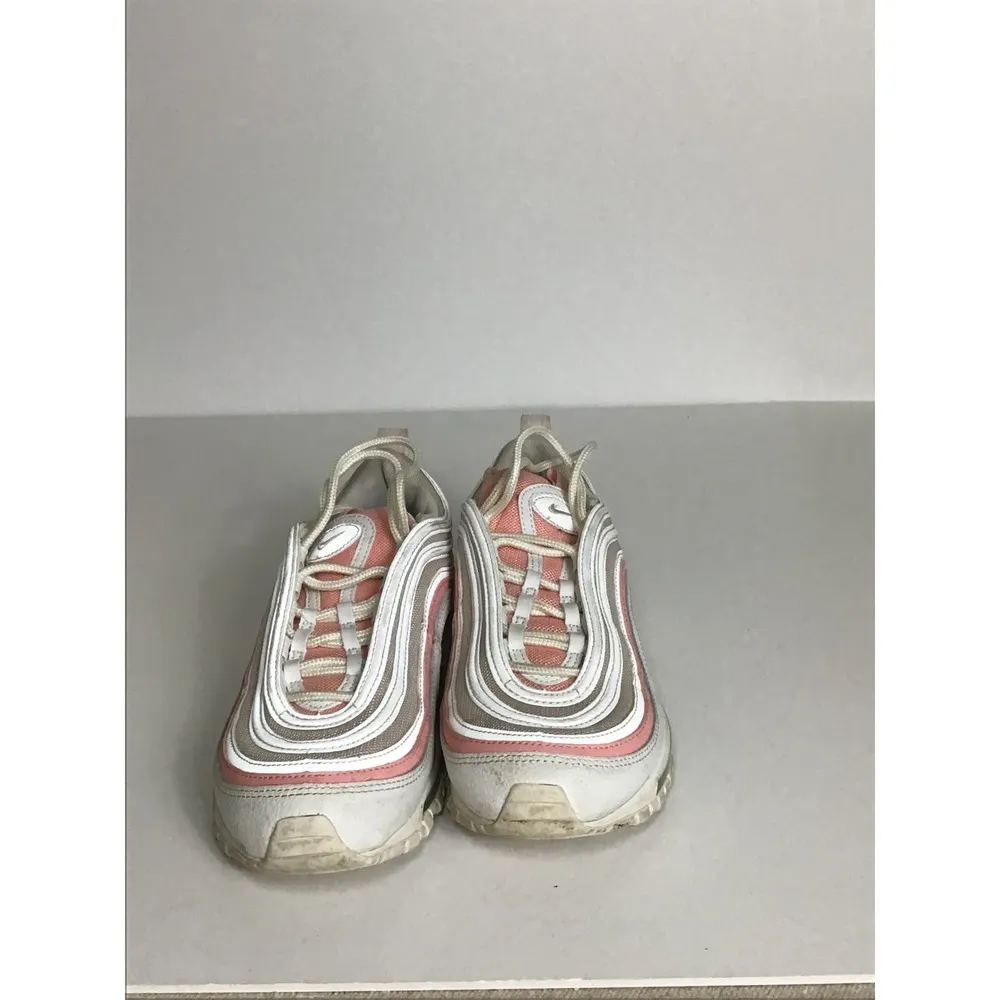 Nike Air Max 97 Summit White/ Coral  2019 Women’s Sz. 6.5 GUC (See Description) - Image 6