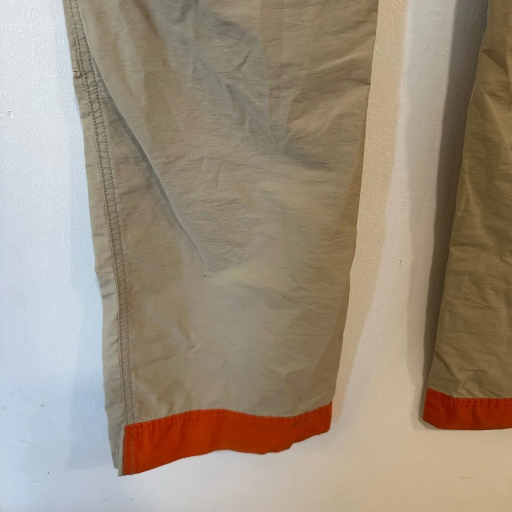 Vintage Abercrombie & Fitch Y2K Hiking Cargo Pants Women’s Size 4 Beige Flared - Image 7