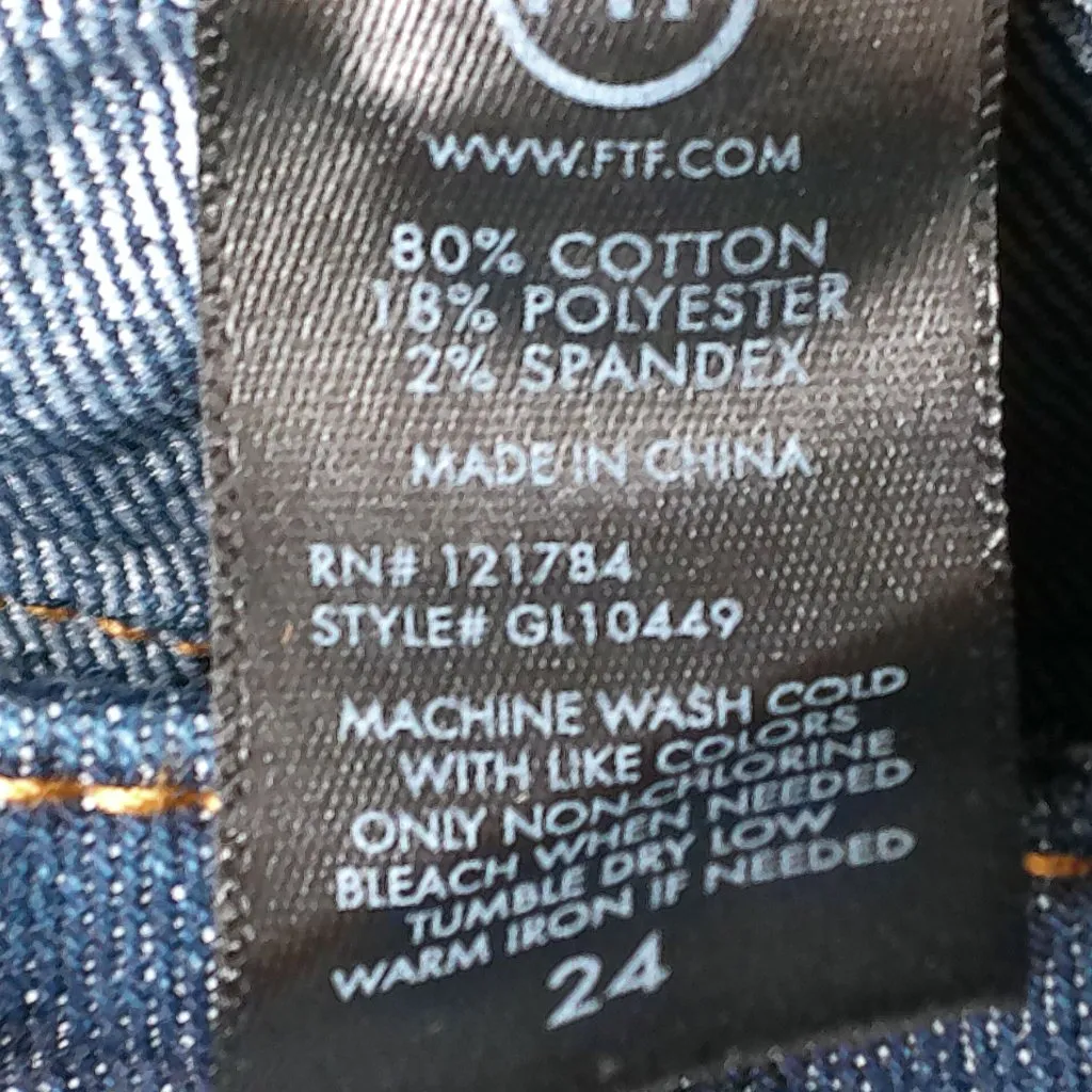 Fashion to Figure Size 24 Dark Rinse Skinny Jeans - Image 8