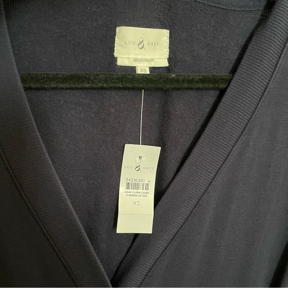 NWT Lou & Grey Signaturesoft Henley Jumpsuit Size XS - Image 6