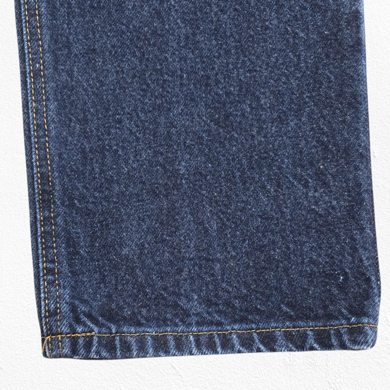 1990s Vintage Polo Ralph Lauren Saturday  Dark Wash Straight Leg Jeans Size 4 - Image 4