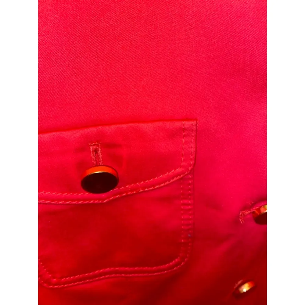 Women's Tahari Skirt Suit Red 10 - Image 4