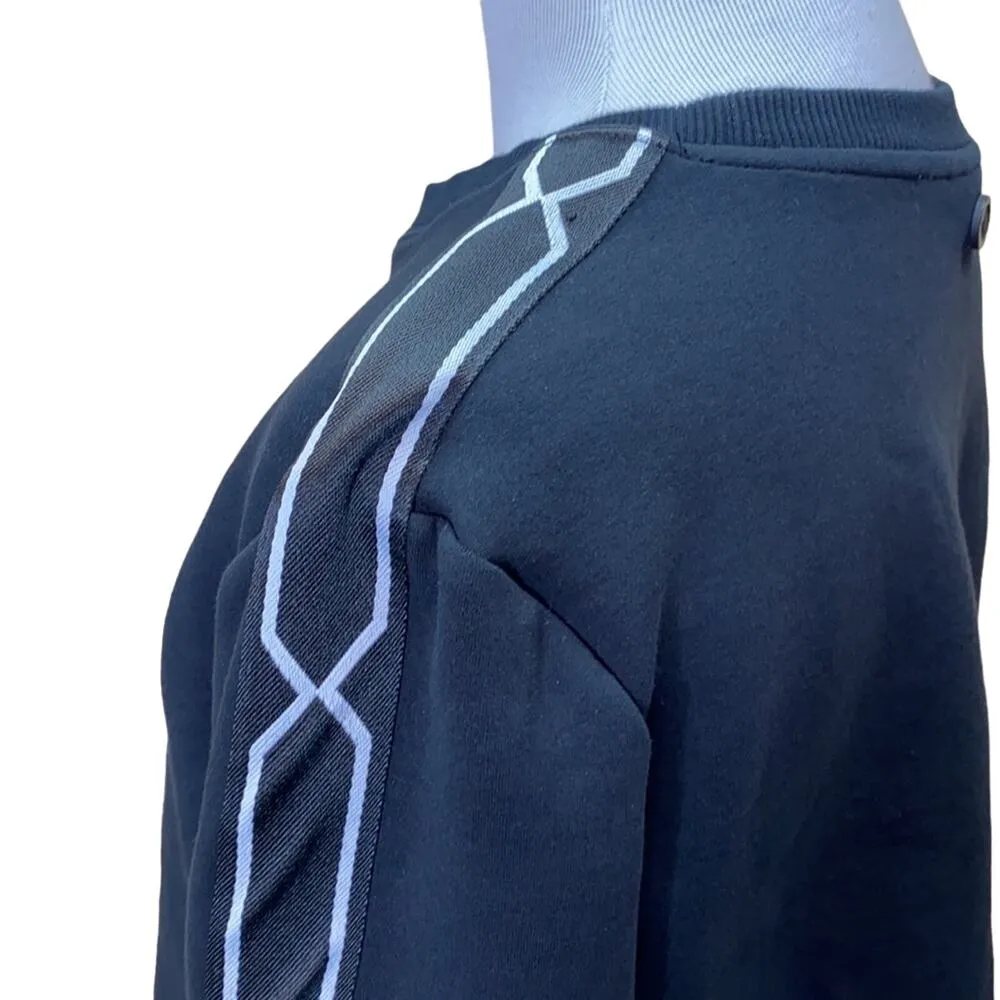 Hunter x Target Crop Sweatshirt Black XS - Image 5