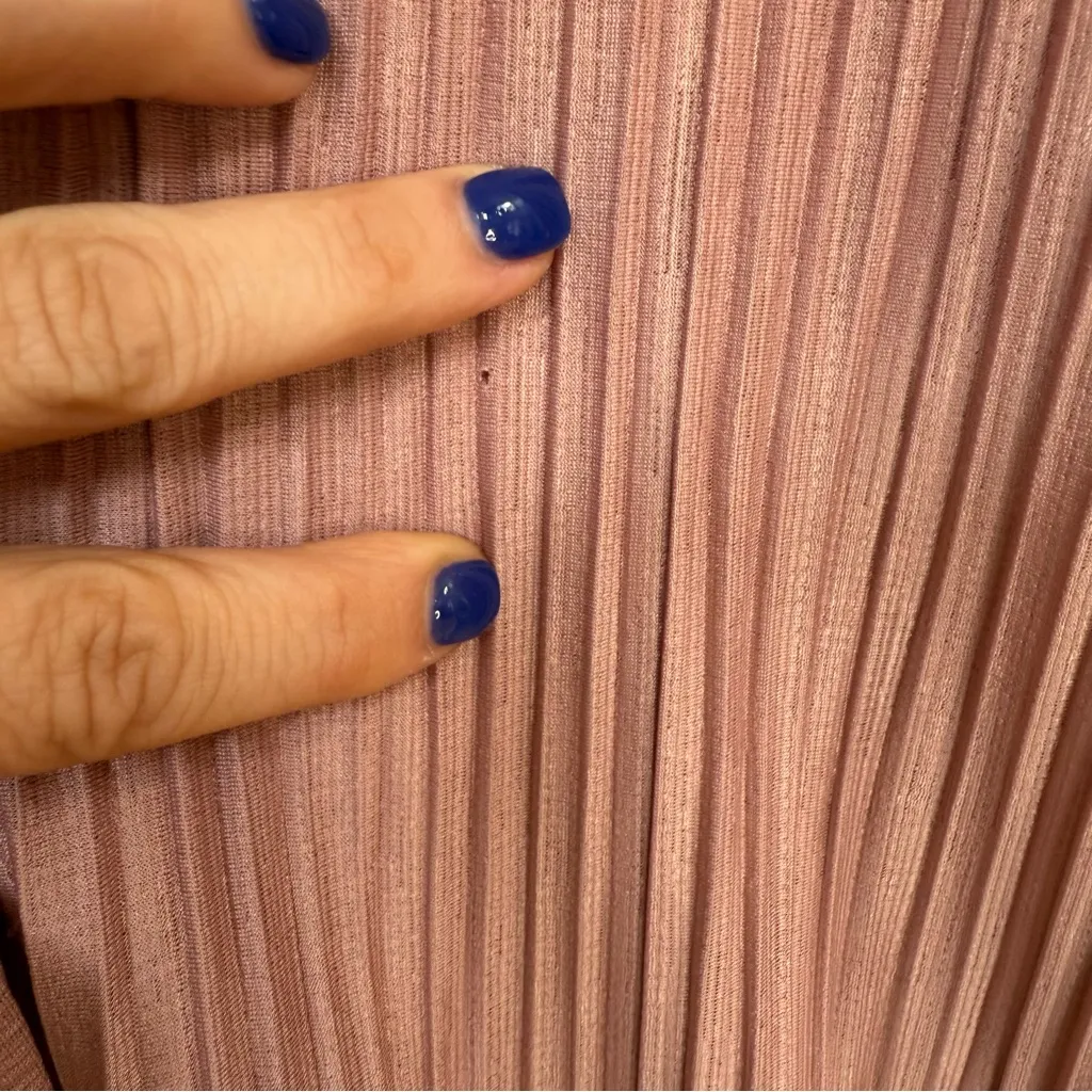 FREE PEOPLE We The Free Can’t Help It Mini Dress Rose Smoke Small - Image 10