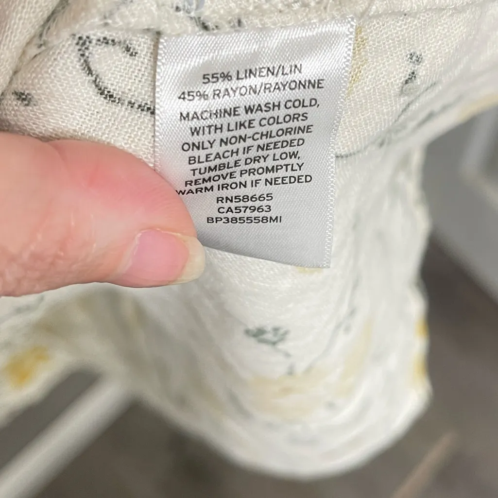 BP Women's Floral Print Tie Back Midi Dress Party‎ Everyday Teacher Size Small - Image 6