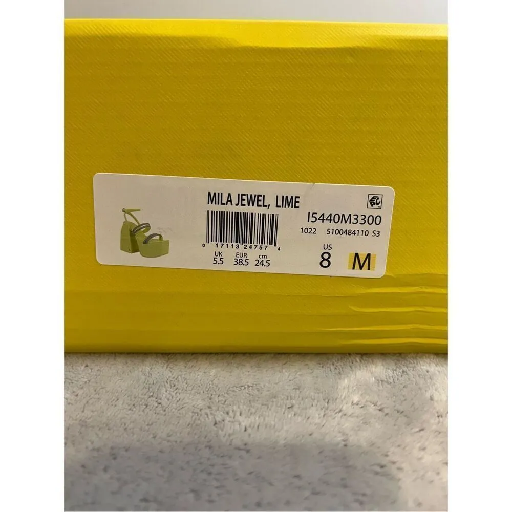 NEW Mila Jewel Ankle Strap Platform Sandal Sam  Edelman 8 - Image 8