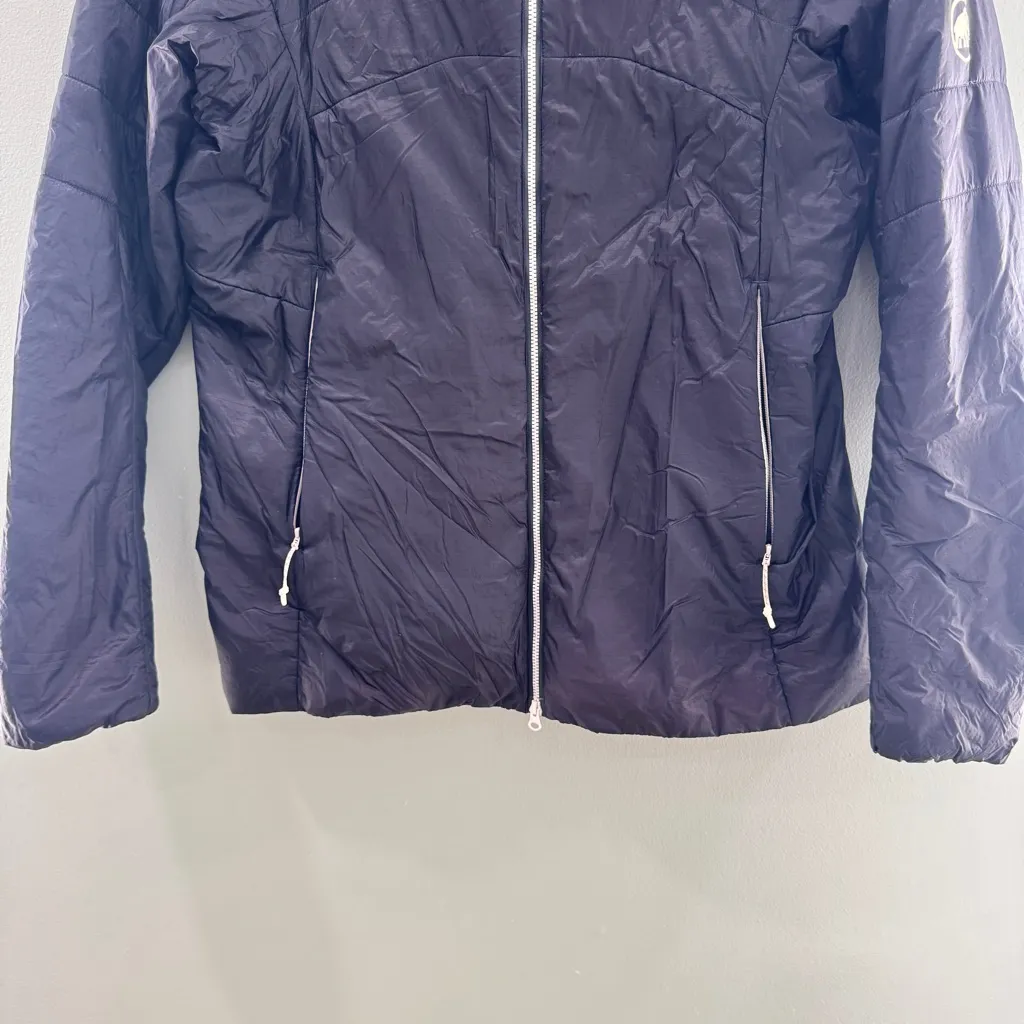 Mammut Women’s Eigerjoch Light IN Hooded Jacket Night Large Blue - Image 9