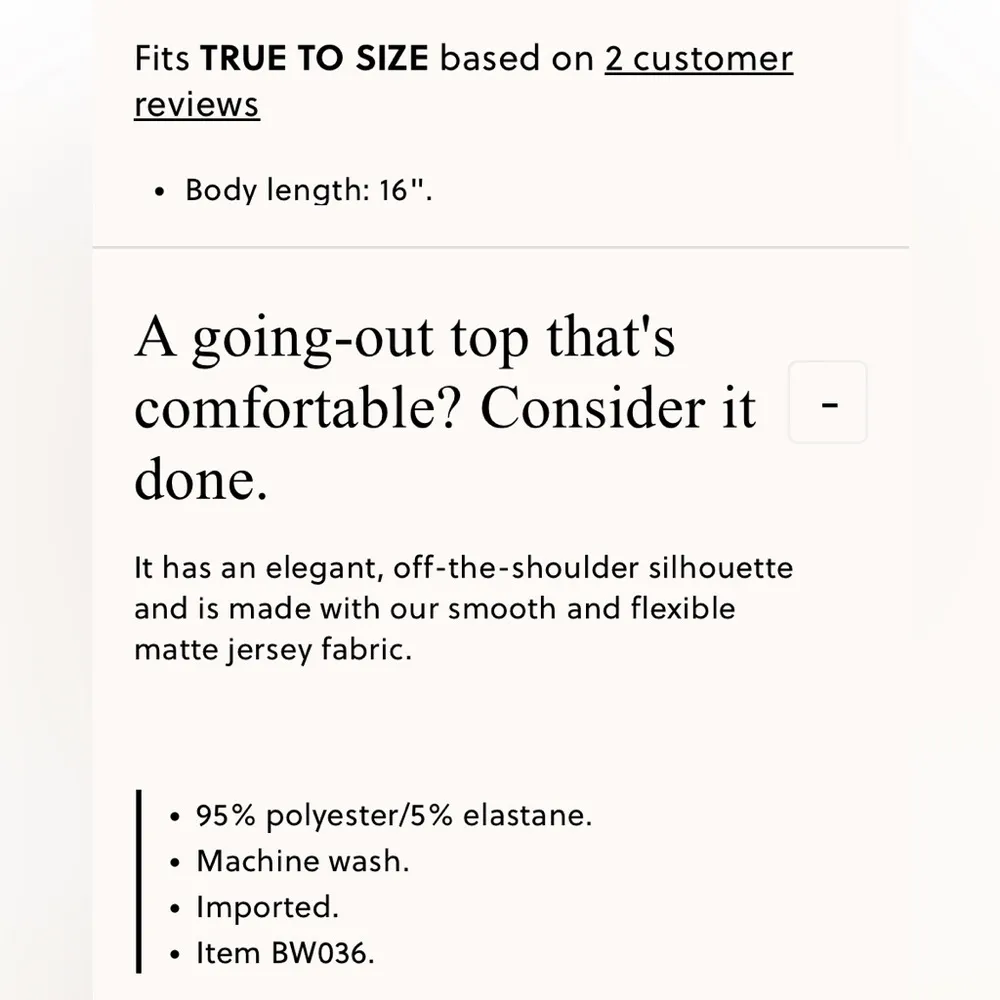 NWT JCrew Off-White Off-Shoulder Top Sz M - Image 2