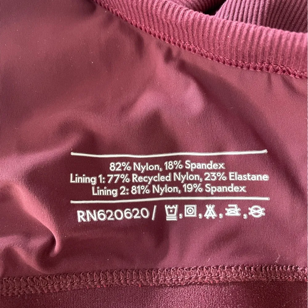 OUTDOOR VOICES SuperForm Rib High Neck Tank Top in Shiraz Size L - Image 13