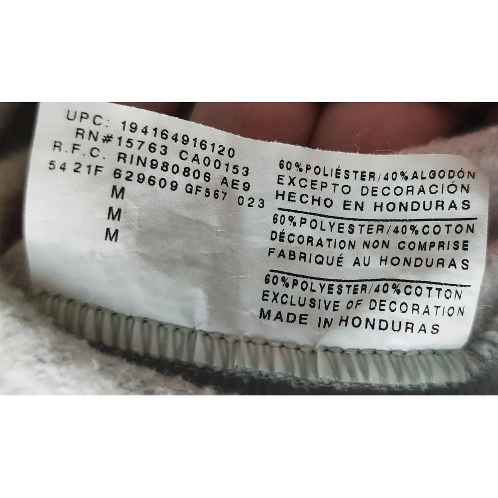 Champion Classic Logo Gray Crewneck Sweatshirt Athletic Casual Loungewear Size M Blue Size M - Image 4