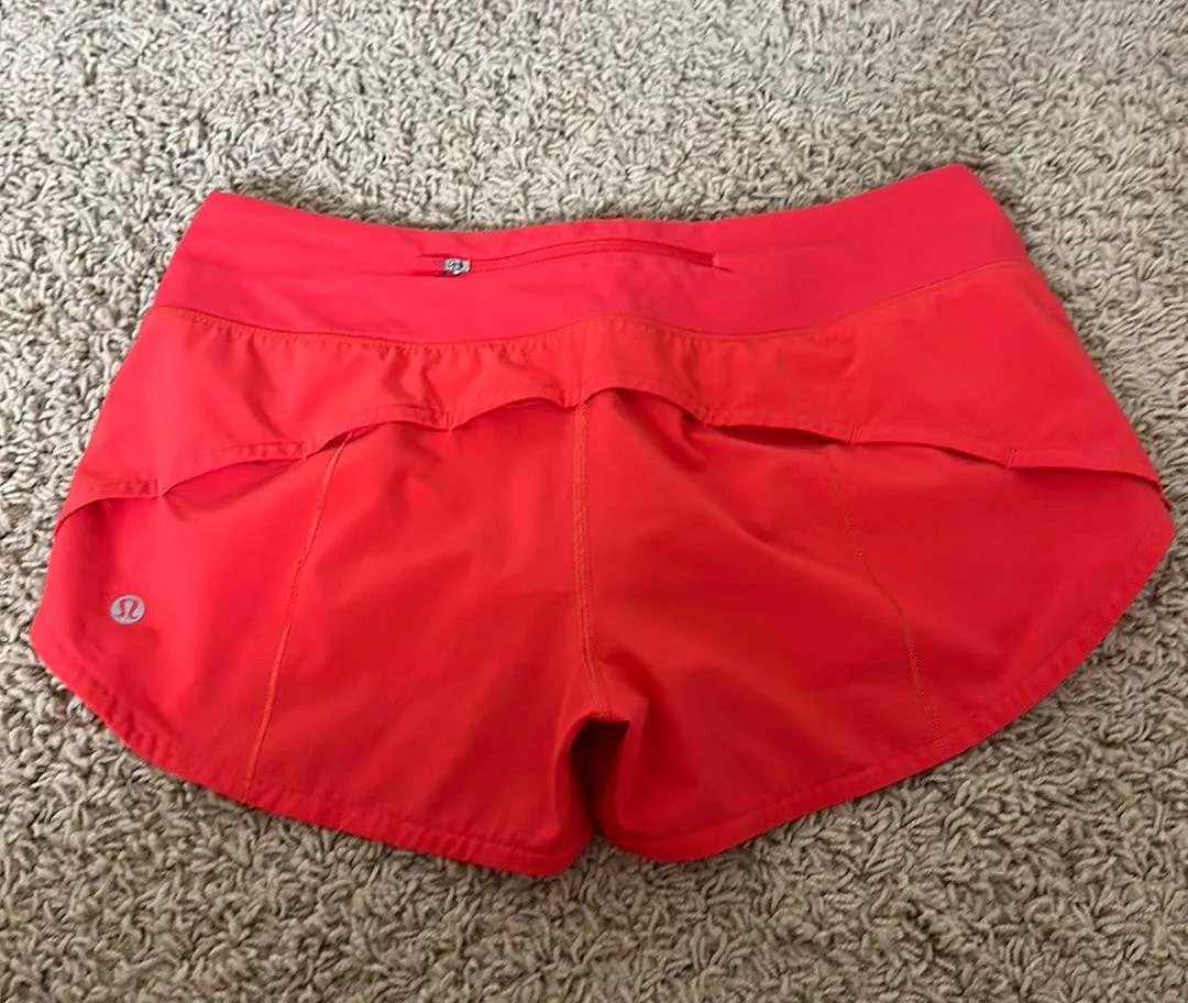 Coral Speed Up Shorts - Image 3