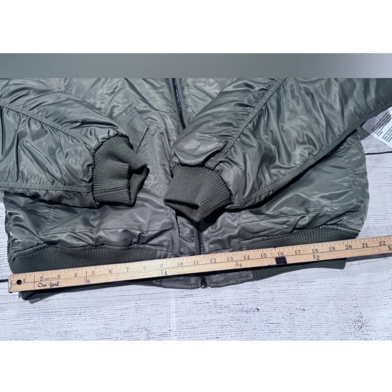 Topshop Oversize Bomber Jacket - Image 4