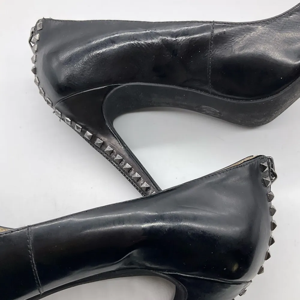 MICHAEL KORS LEATHER ZIPPER BACK PUMPS - Image 15