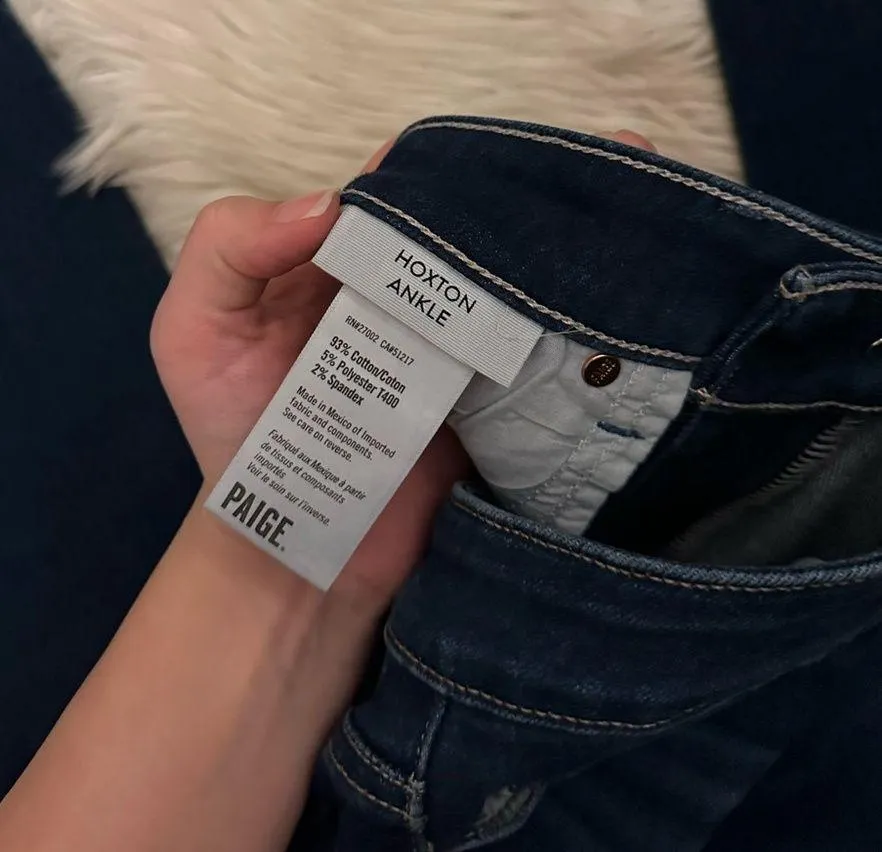 PAIGE Hoxton Ankle Skinny Jeans - Image 6