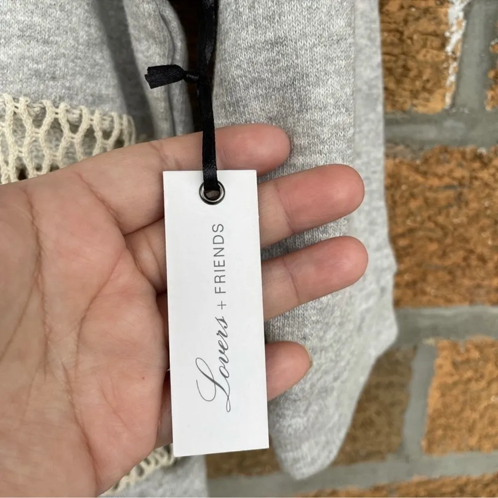 lovers and friends Do It Sweater in Grey large - Image 5