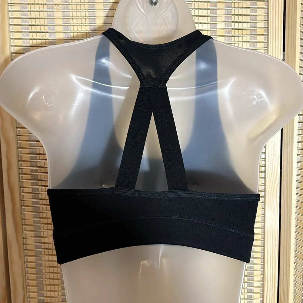 Nike Dri-Fit Black Just Do It Racerback Sports Bra X-Small - Image 6