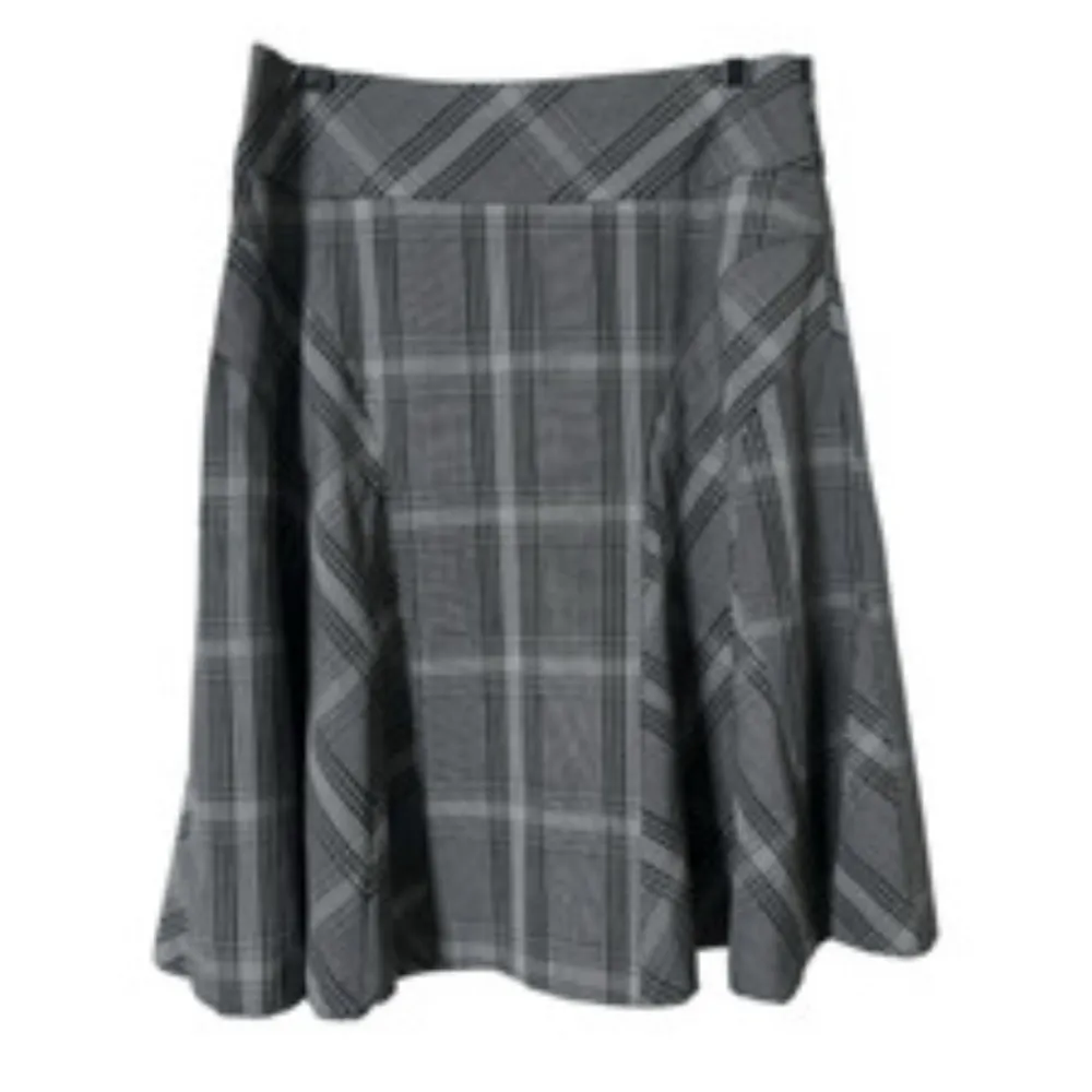 Grace Elements  Gray A Line Pleated Midi Skirt - Image 2