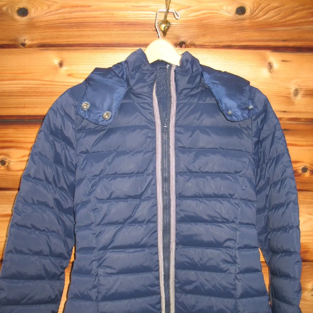 NWT Womens Size XS Blue Down Filled Puffer Coat Jacket Whitesky - Image 5