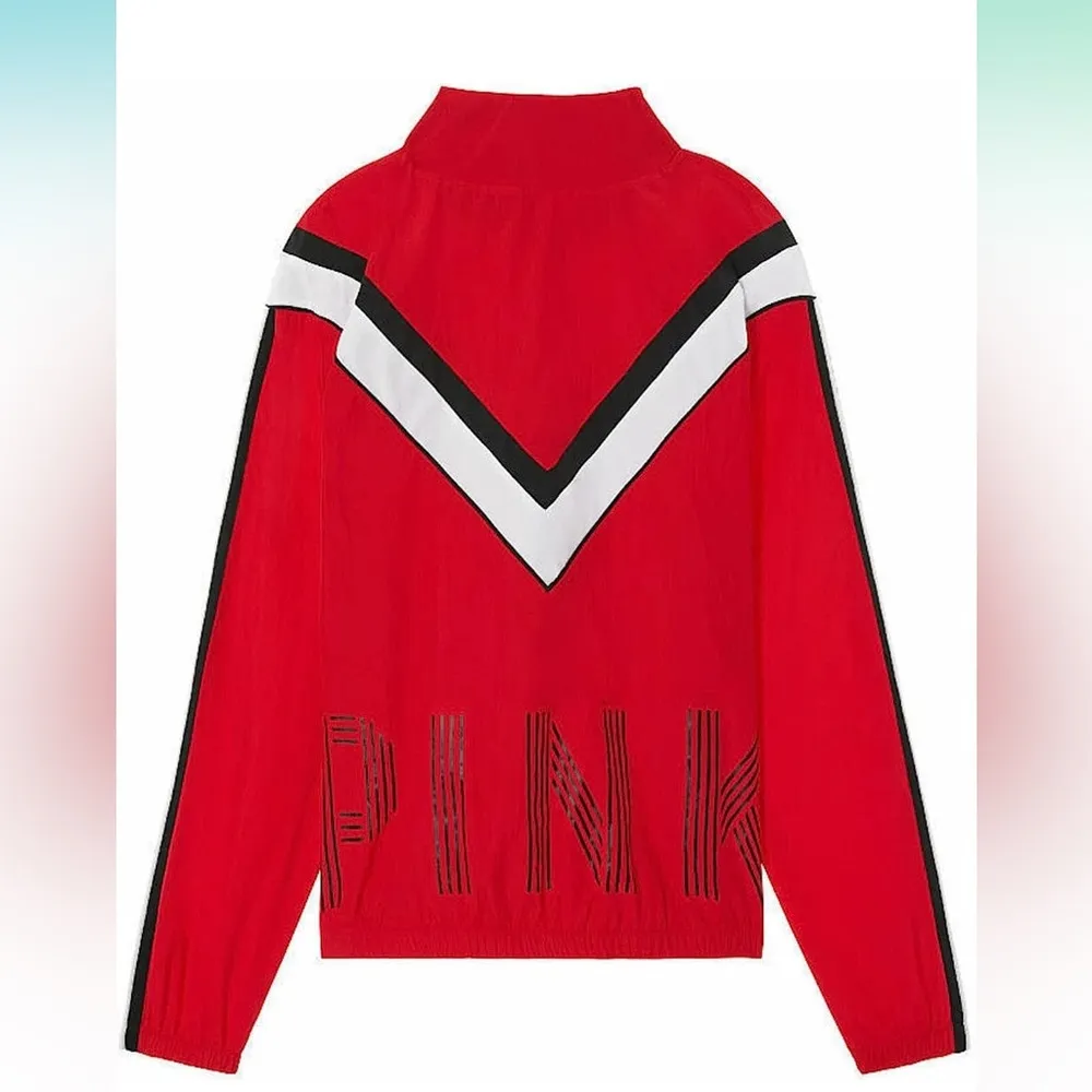 PINK • Victoria’s Secret • Jacket • Windbreaker • Red • Workout • XS/S - Image 2