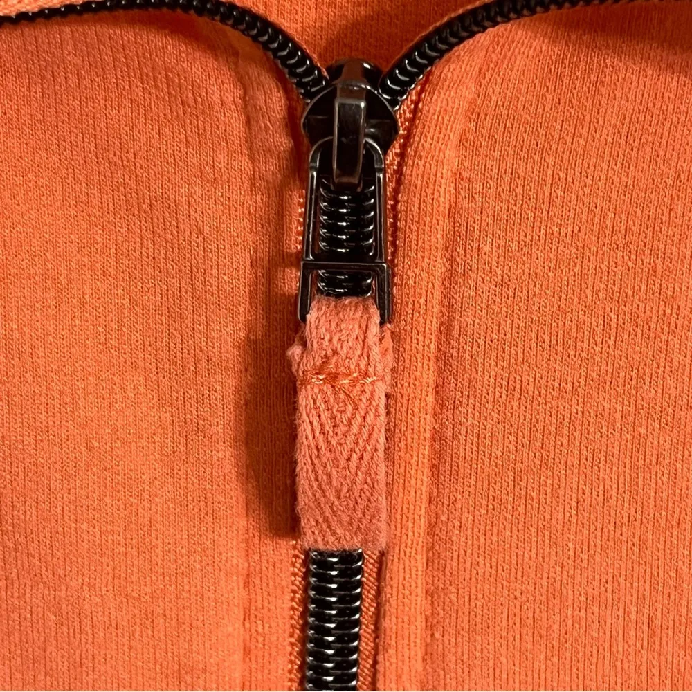 Women’s Coral Bay Energy Full Zip Cuff Sleeve Sweatshirt Size 1X Orange Color - Image 3