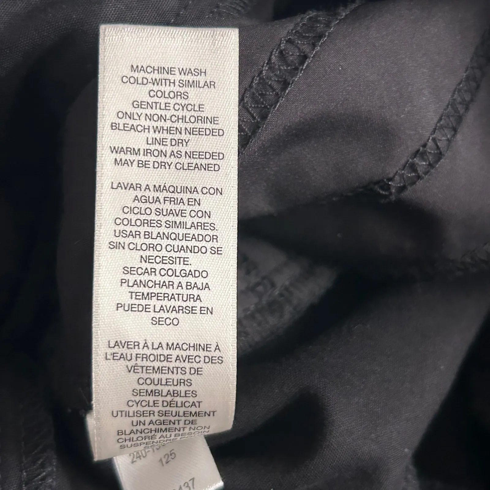 Chicos Cropped Pants Black Large Or 2 - Image 10