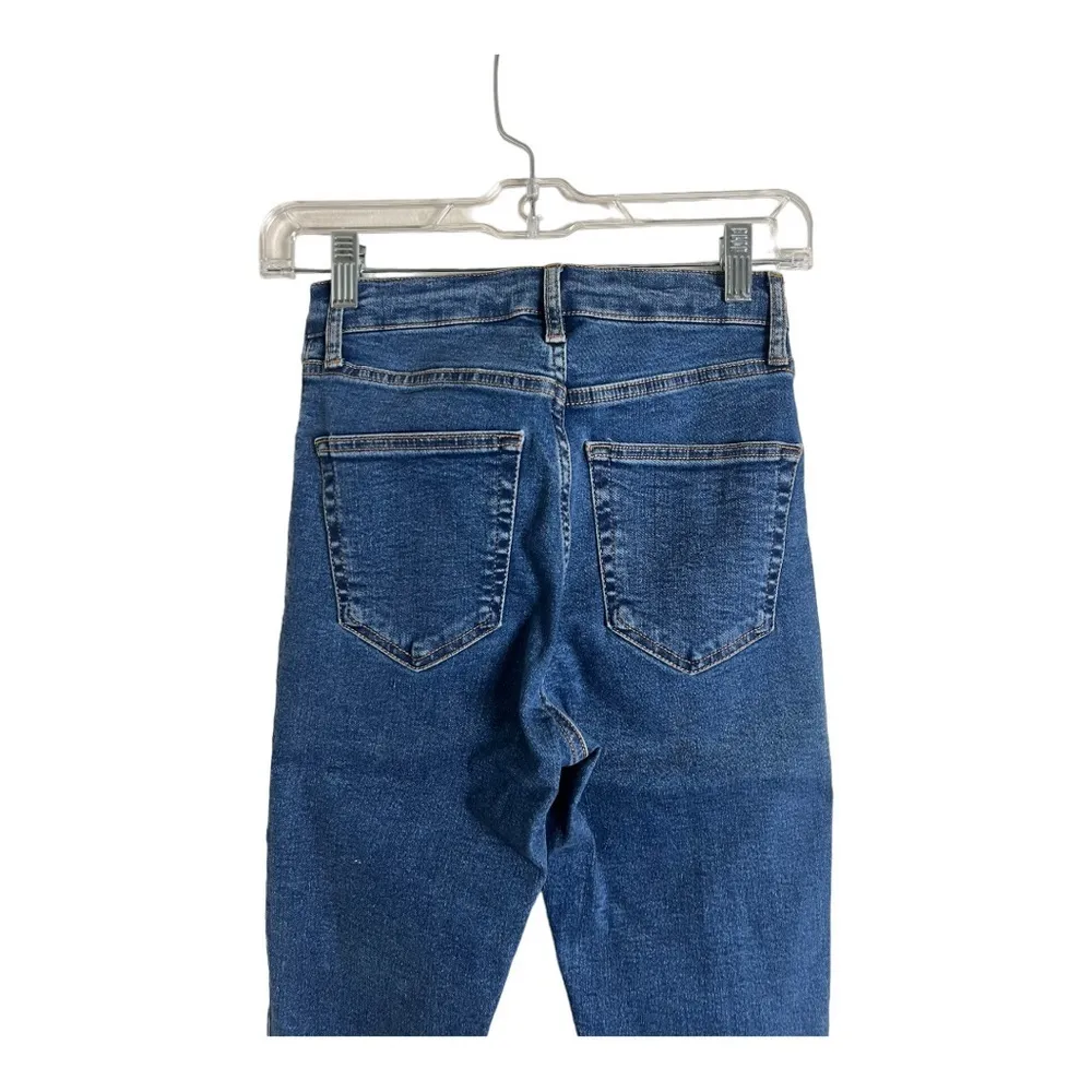 Topshop Moto Jamie Blue Jeans Size 26 - Image 3