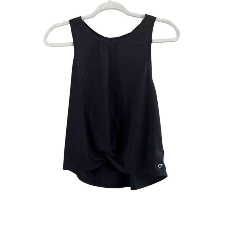 GAP Black Fitted Tank Top Scoop Neck - Image 8