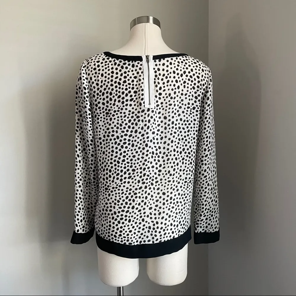 Dalmatian print blouse from LOFT - Image 3