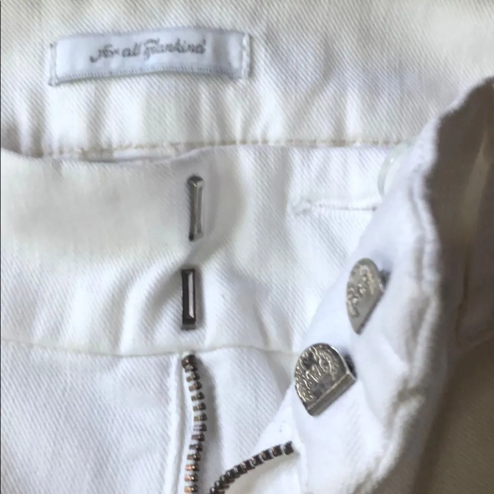 7 For All Mankind Denim Flat‎ Front Shorts - Image 7