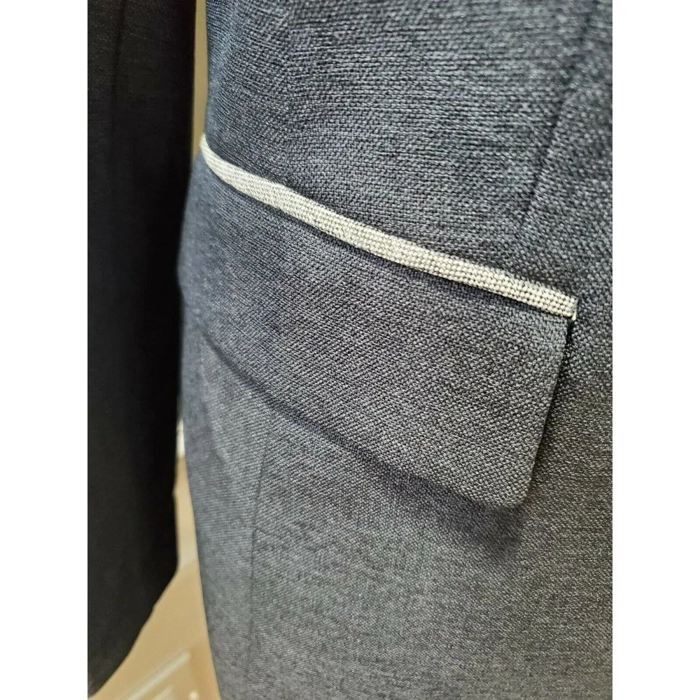 Blue Women's 100% Polyester Long Sleeve Fitted Orc Size XL - Image 4