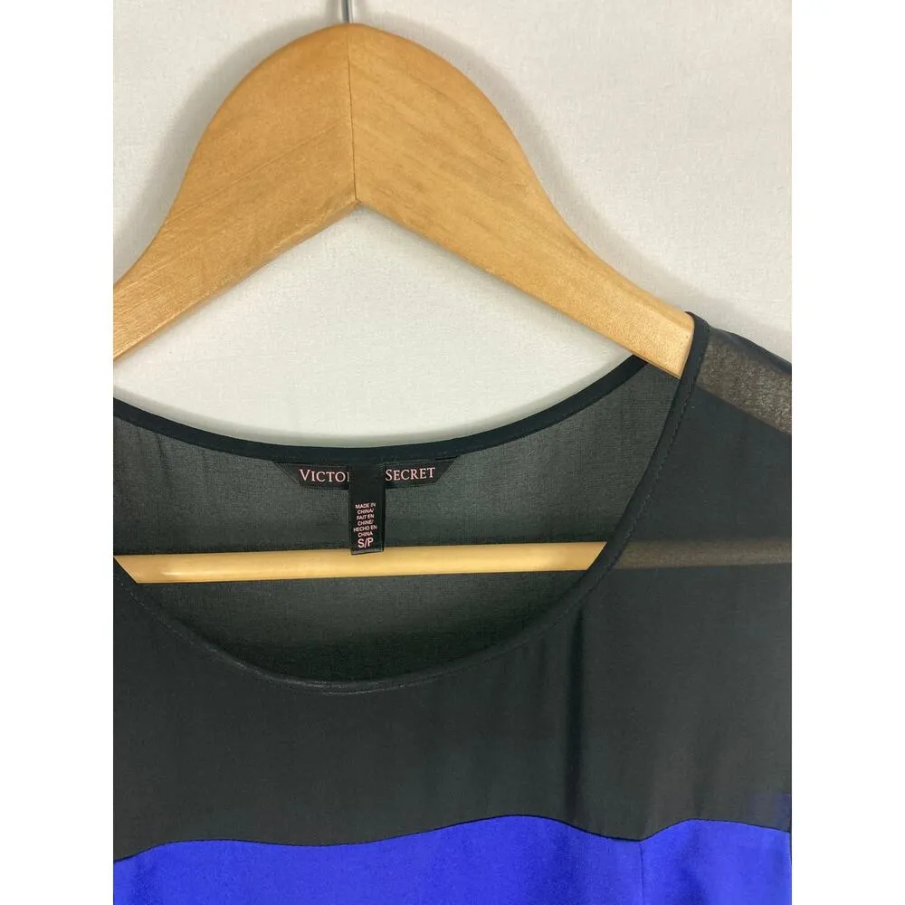 Victorias Secret Stripe Bottom Sleeveless Flow Dress Size Small - Image 3