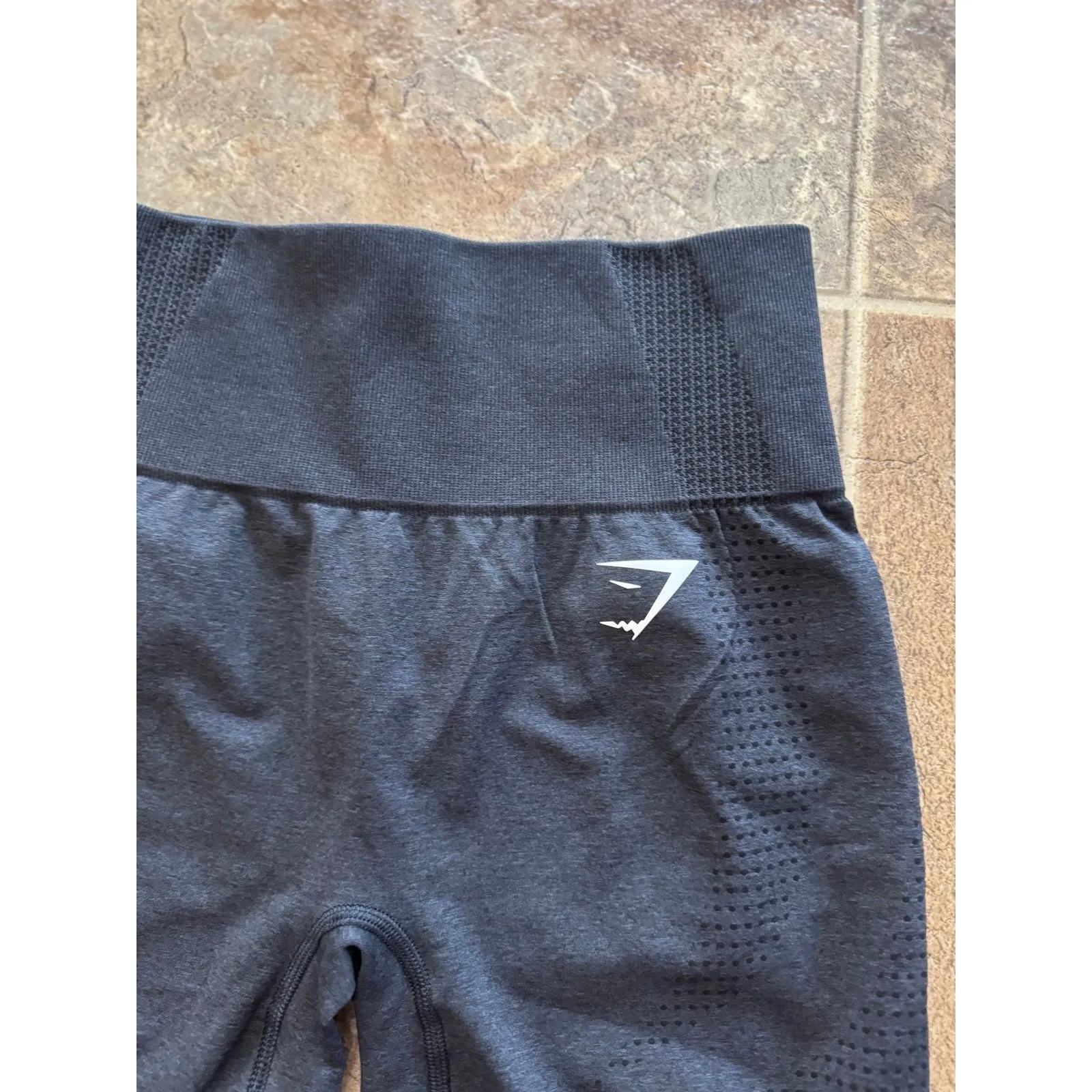 Gymshark Vital Shorts Black Marl Size Small - Image 4