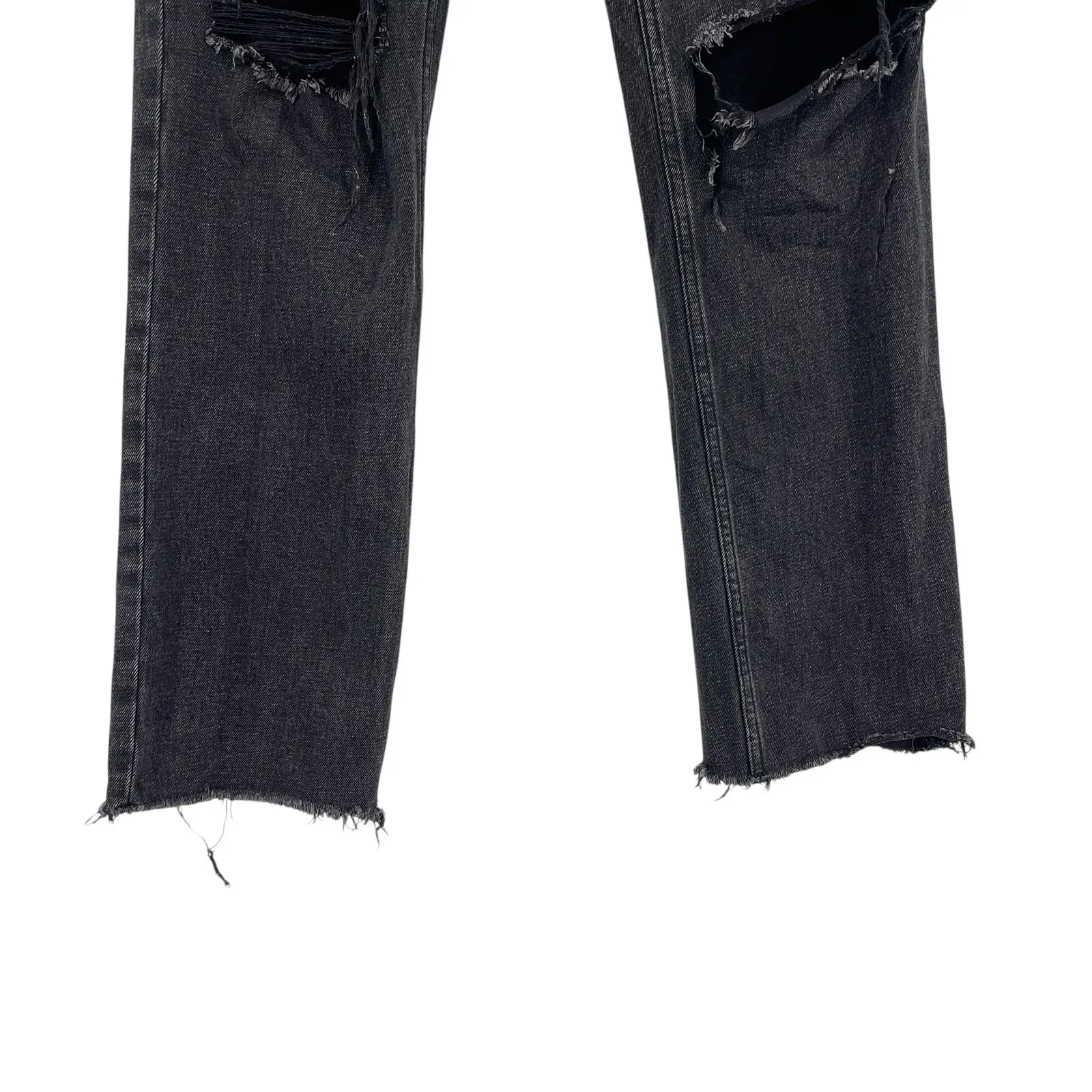 Abercrombie & Fitch The Ankle Straight Ultra High Rise Jean Distressed 26/2 - Image 6