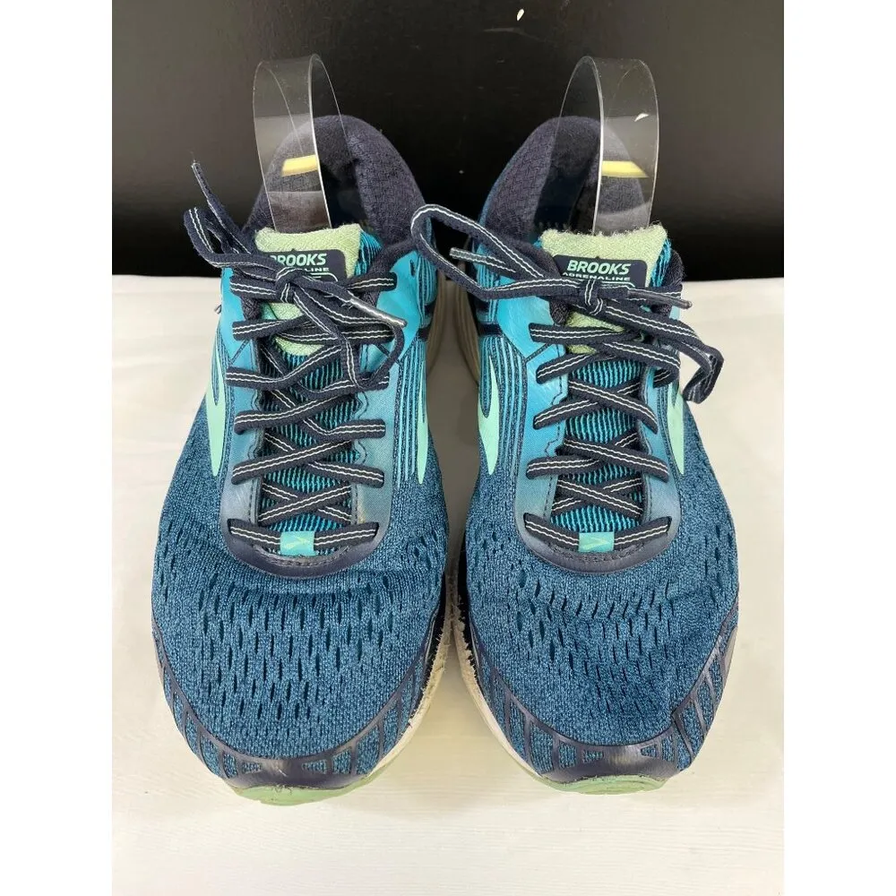 Brooks Adrenaline GTS 18 Women's Blue Running Sneakers Size 10 SKU 6249 - Image 2
