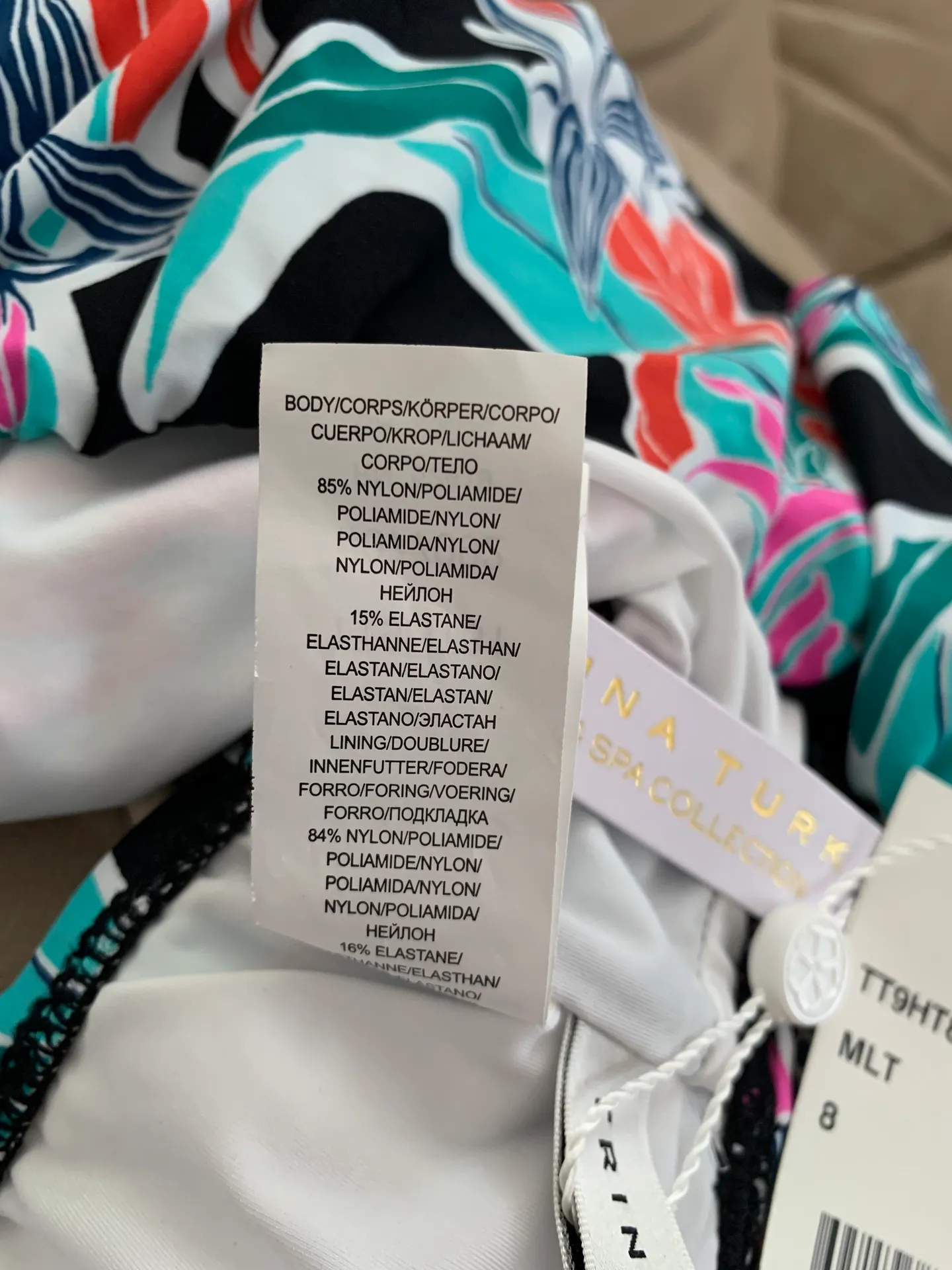 Womens Off The Shoulder Strapless Bikini Swim Top - Image 9