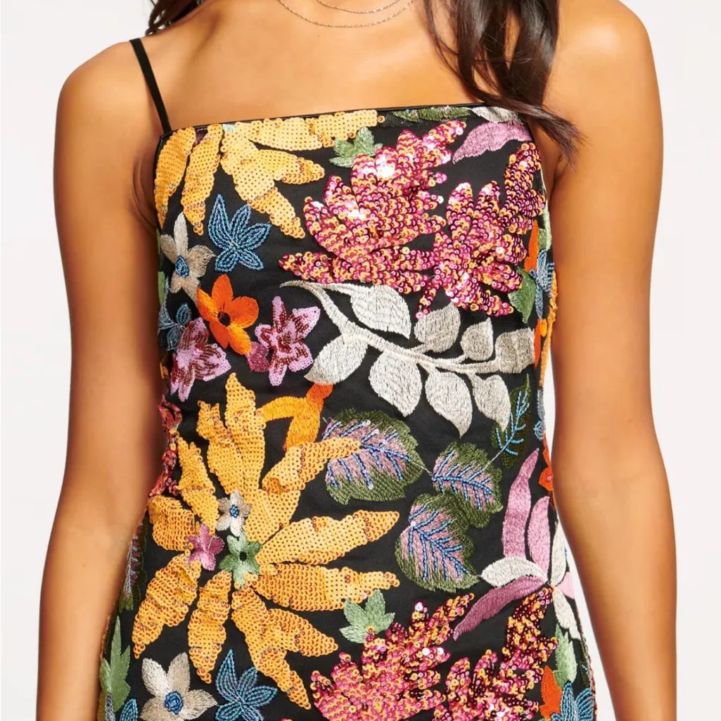 Ramy Brook Gio Sequin Mini Dress Size 10 NWOT - Image 3