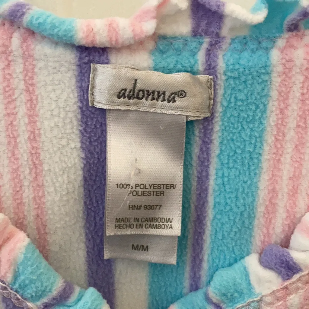 FINAL MARKDOWN Ladies adonna fleece sleep top medium - Image 3
