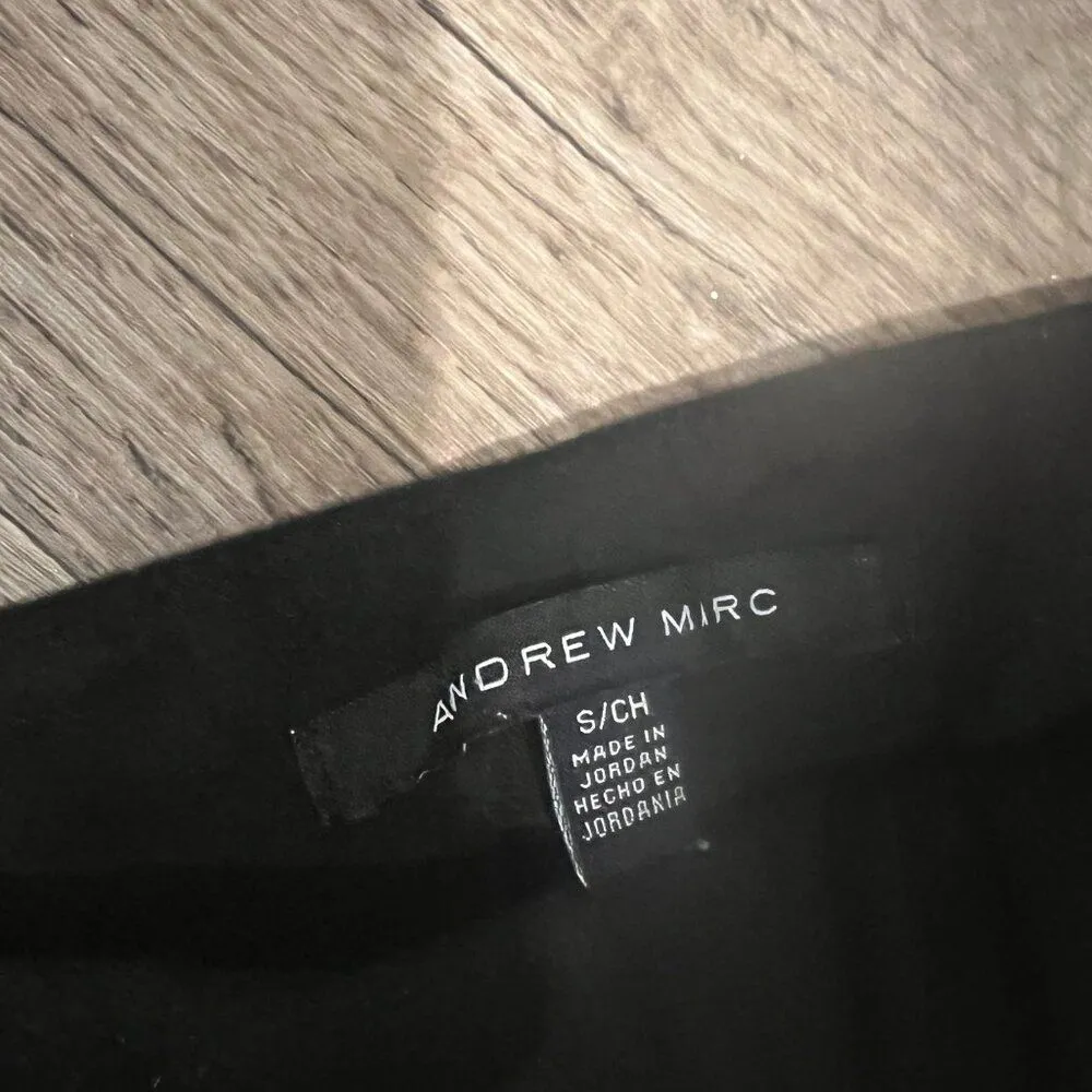 Andrew Marc small black pull on pants - Image 7