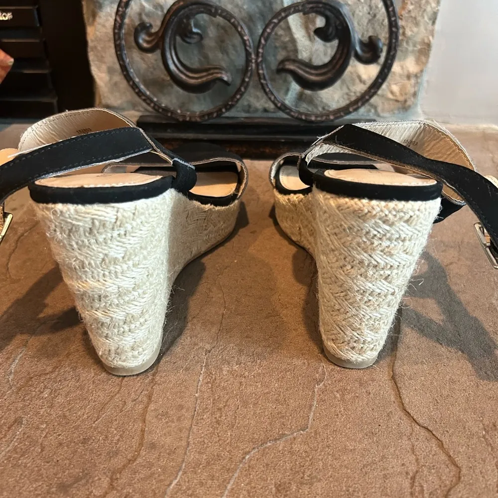 COPY - Montego Bay Club Black Wedge Sandal - Image 4