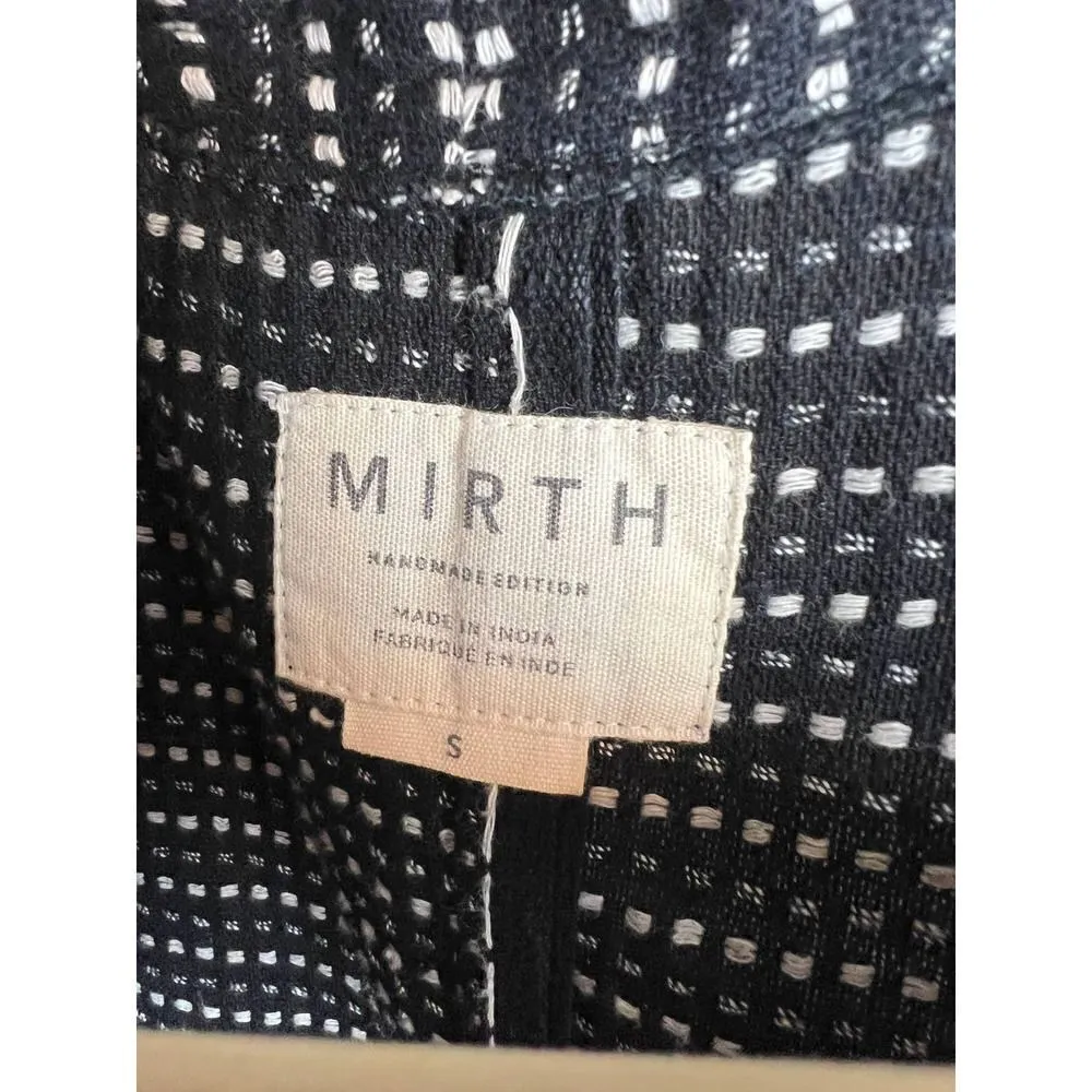 Mirth Malibu Duster Caftan Sz. S Black - Image 7