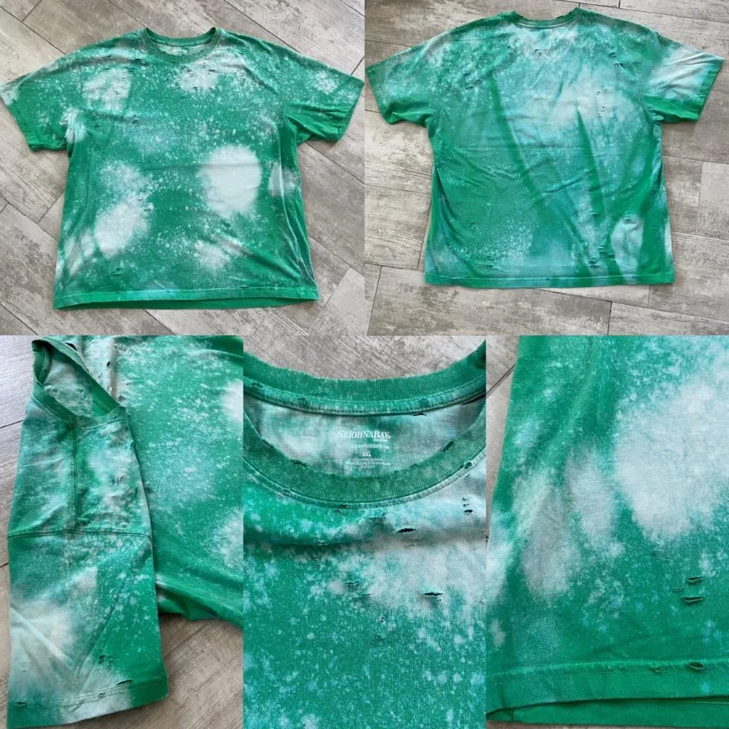 Distressed Destroyed Bleached Tee - Image 4